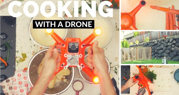 cooking-using-a-drone