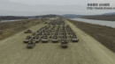 Must See Drone Footage of South Korean Armored Vehicle Parade