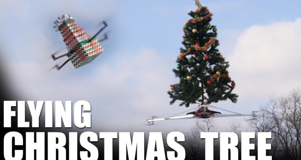 flying-christmas-tree-drone